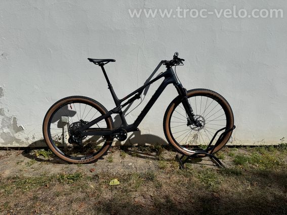 Canyon Neuron CF 9 AXS (XL) – Cadre carbone TOUT NEUF + Powermeter Quarq + accessoires
