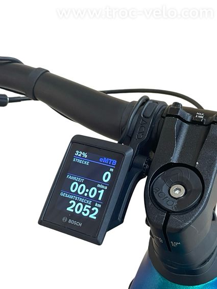 Cube Stereo Hybrid 160 HPC SLT 750 Carbon VTT électrique Sram XX AXS 2024 - 7