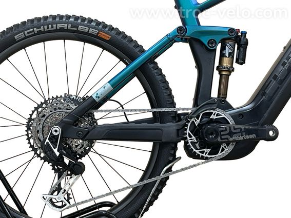 Cube Stereo Hybrid 160 HPC SLT 750 Carbon VTT électrique Sram XX AXS 2024 - 12