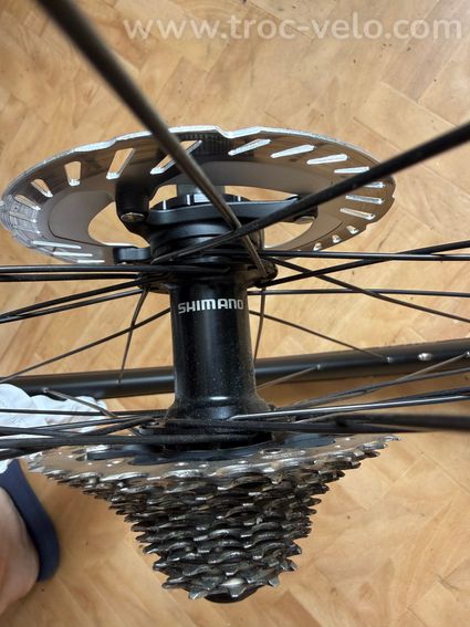 Paire de roues Shimano RS171 + Cassette Ultegra 12V + Disques + Pneus – État neuf - 6