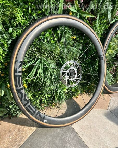Paire de roues vélo carbone NEW MEN Advanced SL R.38 Streem carbone – Disc – Shimano – 38 mm - 2
