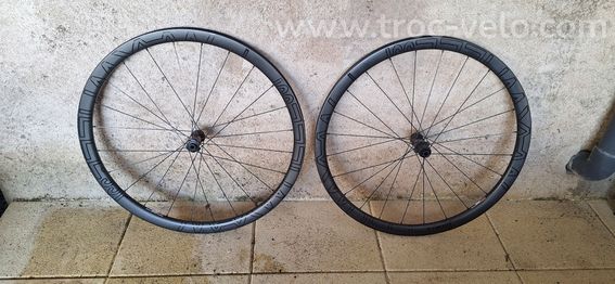 Roues tubeless carbone route Maxwheel 35 - 2