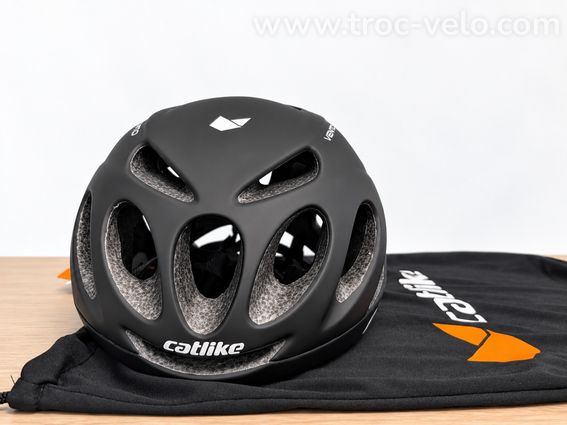 Casque vélo CATLIKE VENTO – Noir Mat – Taille S/M 52-54 cm – VTT / Route - 2