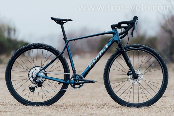 Velo De Gravel Ghost Asket Cf Full Party  Shimano Grx 12v  700 Mm Bleu 2025 T S 161 171cm   Produit Reconditionne - 3