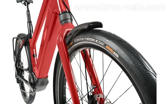 VTC électrique WINORA iRide Pure X10 Rouge 400 Wh Rouge – Taille L – 2024 - 7