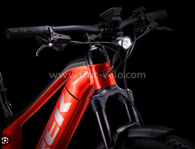 VTT Électrique TREK Powerfly FS 4 Gén. 3  TOUT EQUIPÉ NEUF à 3800 euros (neuf 5300 EUR - 1500 EUR) cadre Mixte 27.5'' XS  Rouge Lave / Noir  - 4