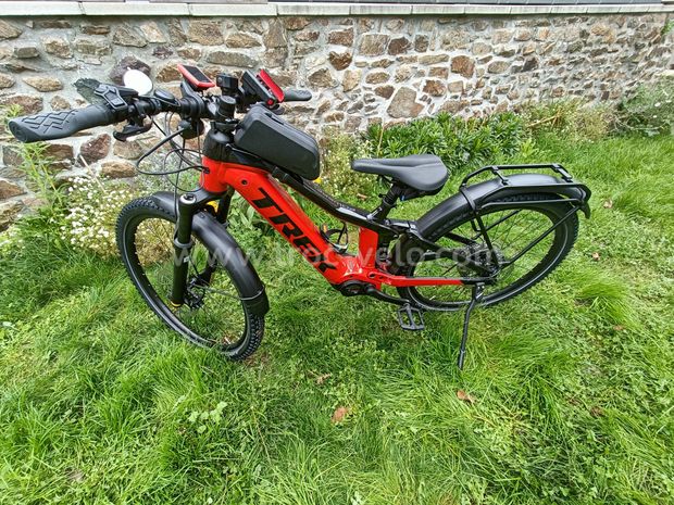 VTT Électrique TREK Powerfly FS 4 Gén. 3  TOUT EQUIPÉ NEUF à 3800 euros (neuf 5300 EUR - 1500 EUR) cadre Mixte 27.5'' XS  Rouge Lave / Noir  - 8