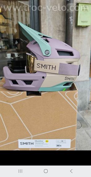 Smith mainline taille M + masque SQUAD MTB - 2