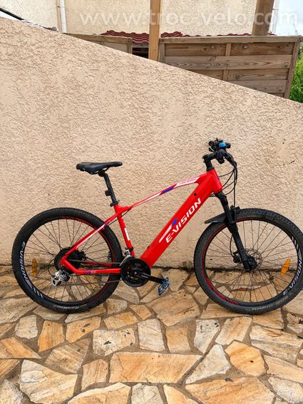Vtt électrique e-vision 27,5" – bafang – rockshox