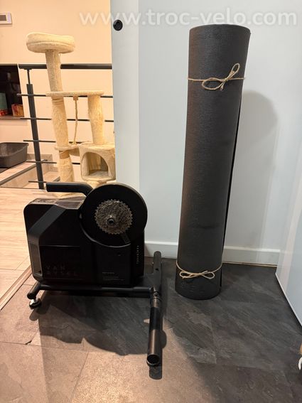 Home trainer Van Rysel D900 + tapis de sol - 3