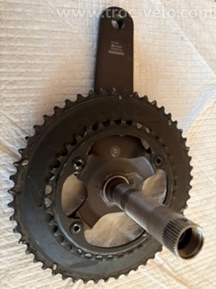 Pédalier Shimano FC-R8100 52/36 175 mm - 2