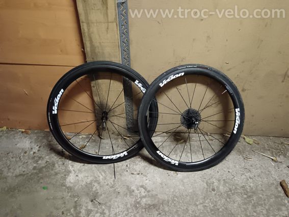 Vends paire de roues carbone
