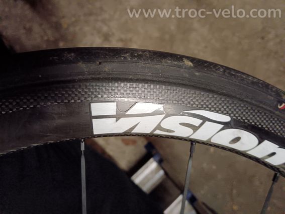 Vends paire de roues carbone - 4