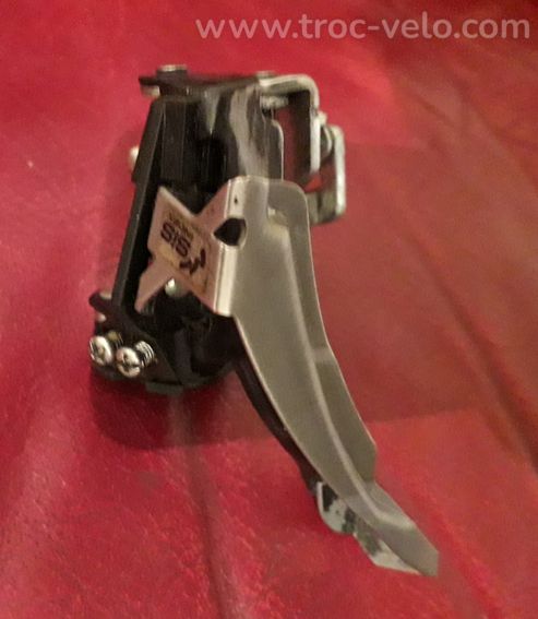 Dérailleur Shimano TX50 vtt vtc triple a collier 34.9mm en Tbé