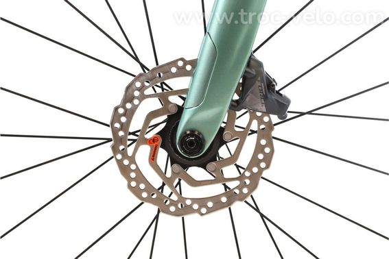 Produit Reconditionne Scott Addict Rc 20 Axs 12v Vert Velo De Route Bon Etat - 7