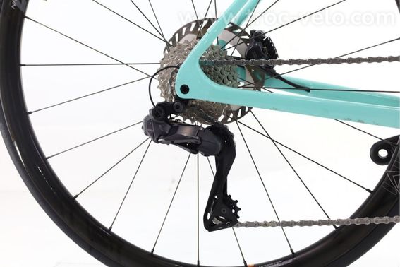 Produit Reconditionne    Bianchi Specialissima Di2 12v    Bleu   Velo De Route   Tres Bon Etat - 3