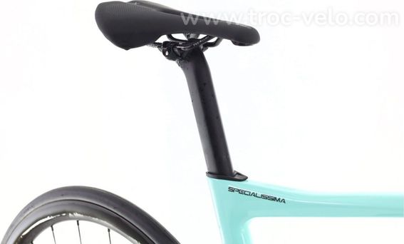 Produit Reconditionne    Bianchi Specialissima Di2 12v    Bleu   Velo De Route   Tres Bon Etat - 8