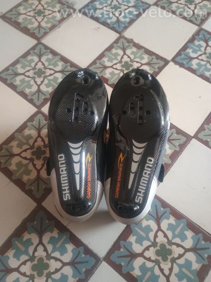 Chaussures Route Shimano R22 - semelle carbone - T41 - 2