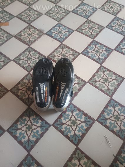 Chaussures Route Shimano R22 - semelle carbone - T41 - 3