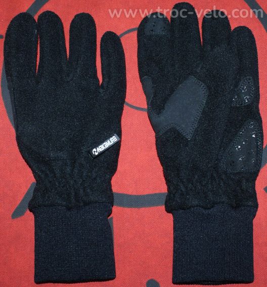 Gants vtt/vélo - homme - marque "Nakamura" - taille L - Noir - 2