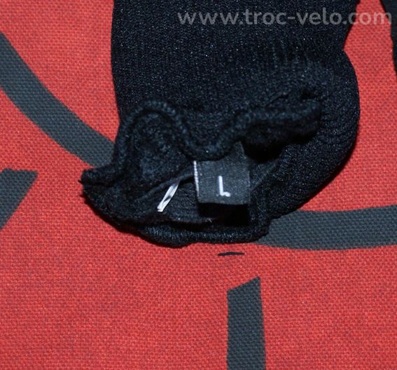 Gants vtt/vélo - homme - marque "Nakamura" - taille L - Noir - 3