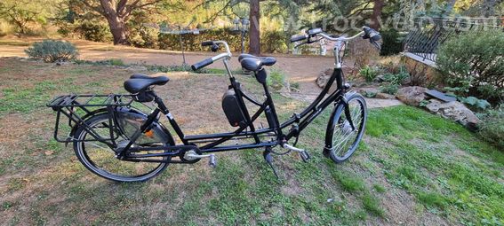 TANDEM ÉLECTRIQUE PLIANT AMSTERDAM AIR – 610 Wh – ENVIolo – 1 917 km - 2