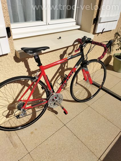 VELO COURSE GIANT TCR COMPACT ROAD TAILLE 50