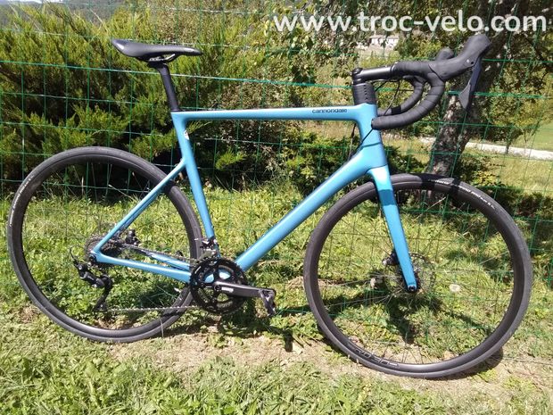 CANNONDALE Supersix Evo Carbon Disc 105 - < 500km au compteur - 2021 - Taille 58  - 1