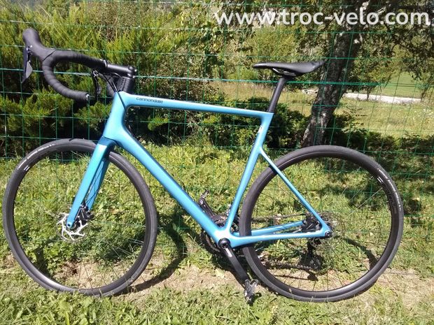 CANNONDALE Supersix Evo Carbon Disc 105 - < 500km au compteur - 2021 - Taille 58  - 2