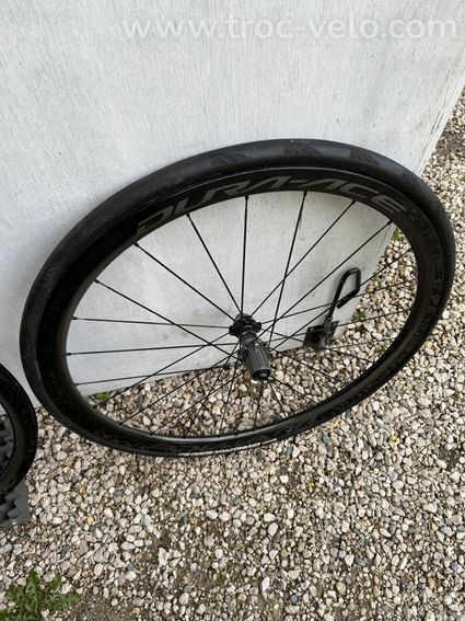 SHIMANO Dura Ace C40 TL R9170 carbone pour disques et Tubeless (pneus aussi possible) - 4