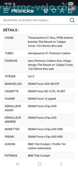 Vends vélo CLM - 6