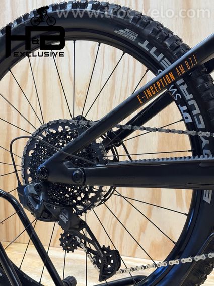 Stevens E-Inception AM 8.7.1 GTF Carbon VTT électrique Sram GX AXS 2023  - 14
