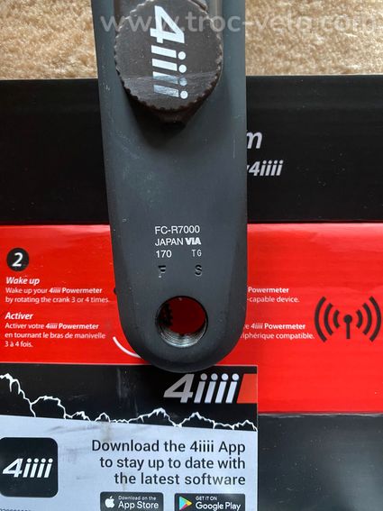 Manivelle 4iiii precision 3 170 shimano 105 - 2