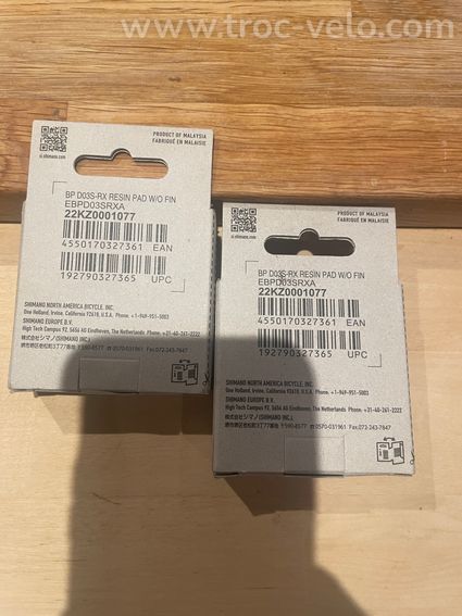 Plaquettes freins SHIMANO BP-D03S-RX - 2