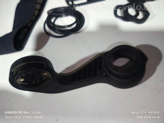 Garmin Edge 530 + Capteurs vitesse/cadence + Ceinture cardio + Support déporté + Boîte - 7