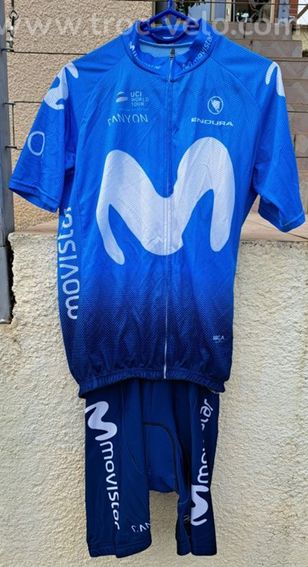 Tenue cycliste Movistar