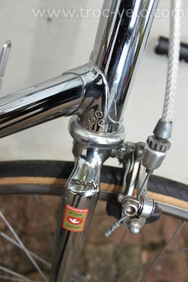 Vélo SCAPIN KS-25 tout chromé en TBE - 4