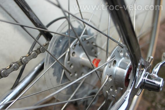 Vélo SCAPIN KS-25 tout chromé en TBE - 14