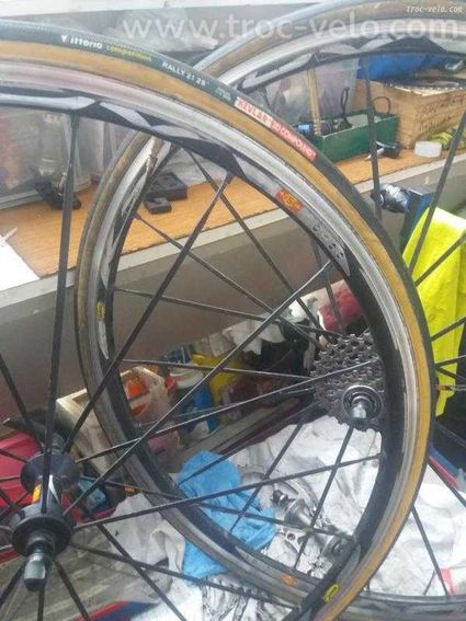 Paire de roues mavic ssc