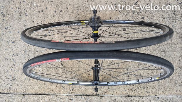 Paire de roues Mavic aksium+ksyrium - 1