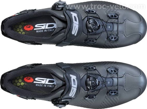 Chaussures Route Sidi Wire 2s Gris Noir T 44 Produit Reconditionne - 3