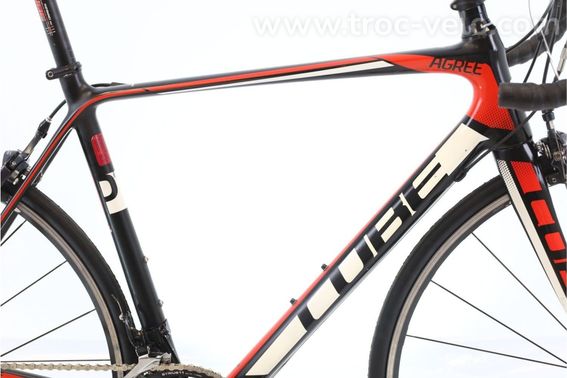 Produit Reconditionne    Cube Agree Gtc Pro    Noir   Velo De Route   Bon Etat - 2