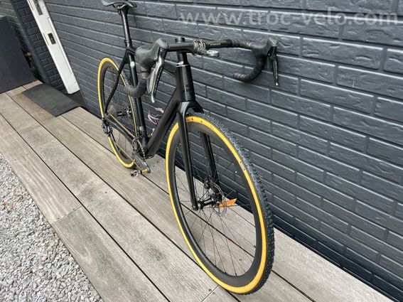 Velo Cyclocross Ridley X-night 52cm Carbon roux Dugast neuf - 3