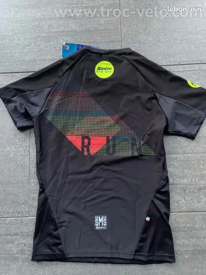 Maillot Santini Run homme manches courtes taille XS neuf - 2