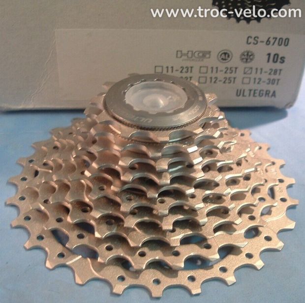 Shimano Ultegra CS-6700 10-Spd Route Cassette - 1