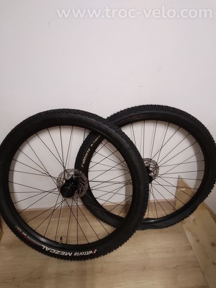 Paire de roue VTT shimano 29 pouces