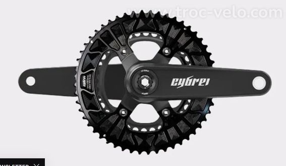 Pédalier cybrei gp-3 evo carbone