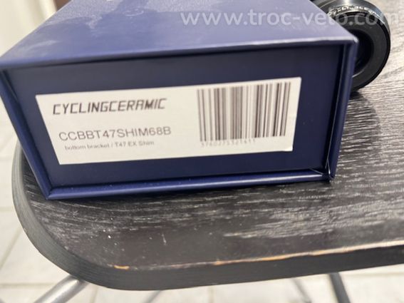 Boitier de pedalier cyclingceramic T47 68 SHIMANO - 2