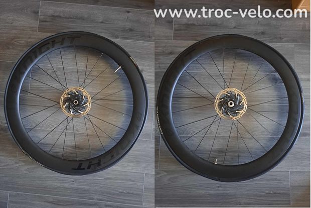 Roues carbone Knight Composite - Disc - Tubeless - Chris King (type Enve) - 1