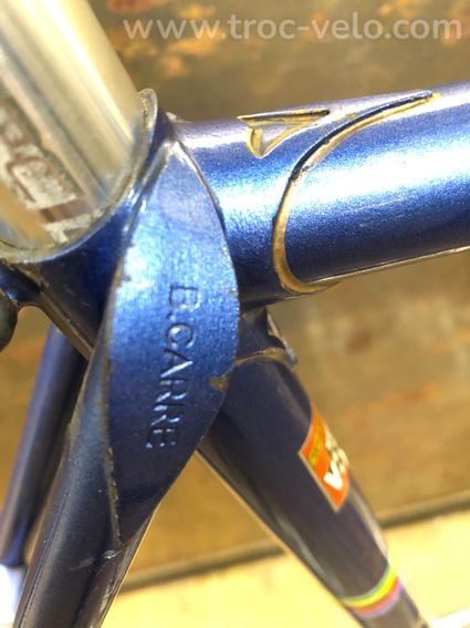 Vélo de piste vintage Bernard Carré / Saint Martin  - 5